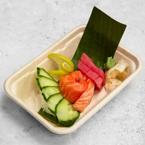 Meal card cover for: Sashimi