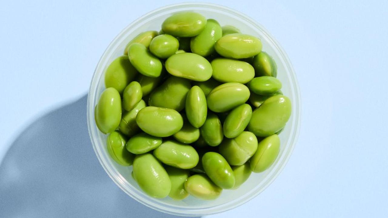 Meal card cover for: Edamame Side Pot