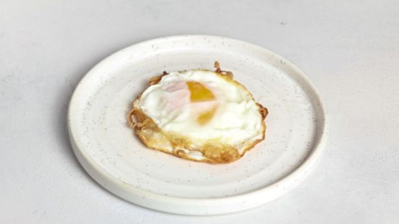 Meal card cover for: Fried Egg 煎雞蛋