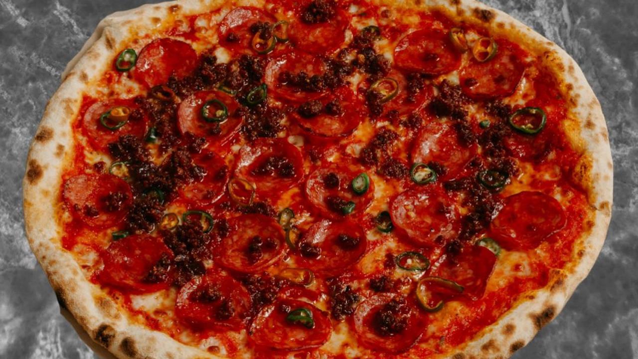 Meal card cover for: Hot Honey Triple Pepperoni