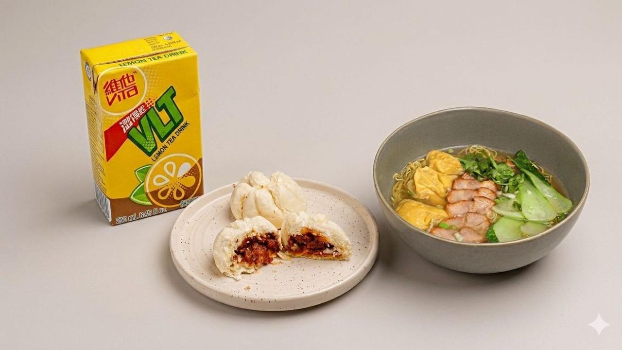 Meal card cover for: BBQ Pork Wonton Noodle Soup Meal Deal 叉燒雲吞湯麵套餐