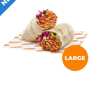 Meal card cover for: Large Doner Wrap