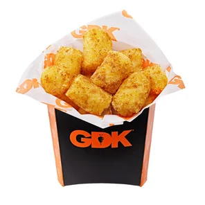 Meal card cover for: Flaming Hash Brown Bites (12)