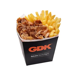 Meal card cover for: Doner Box Fries