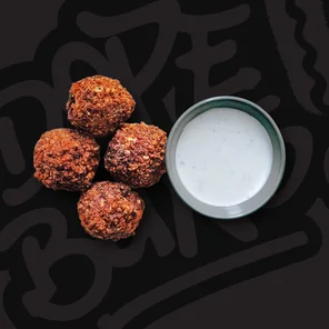Meal card cover for: Falafel (4 pcs) #4S