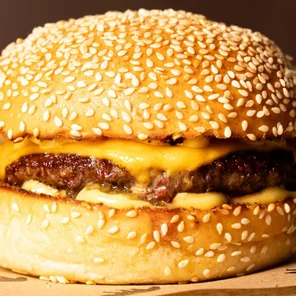 Meal card cover for: Cheeseburger (⭐New⭐)
