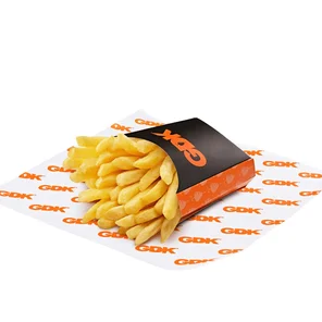Meal card cover for: Large Plain Fries