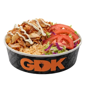 Meal card cover for: Doner Rice Bowl