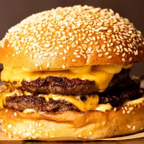Meal card cover for: Double Cheeseburger (⭐New⭐)