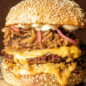 Meal card cover for: Double Brisket