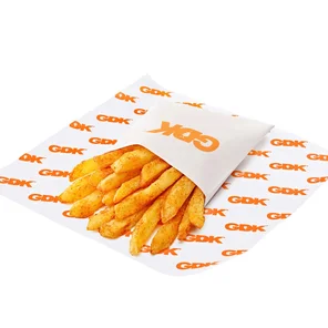 Meal card cover for: Flaming Fries