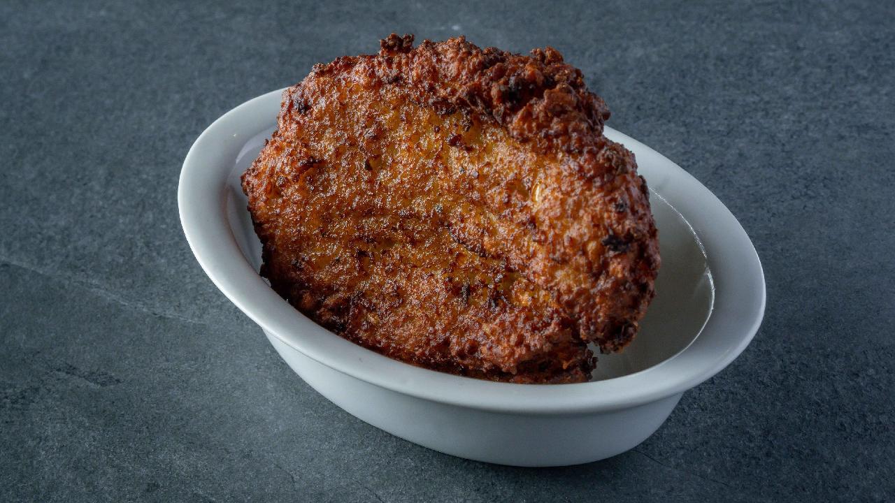 Meal card cover for: Latke