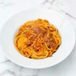 Meal card cover for: Spaghetti Bolognese