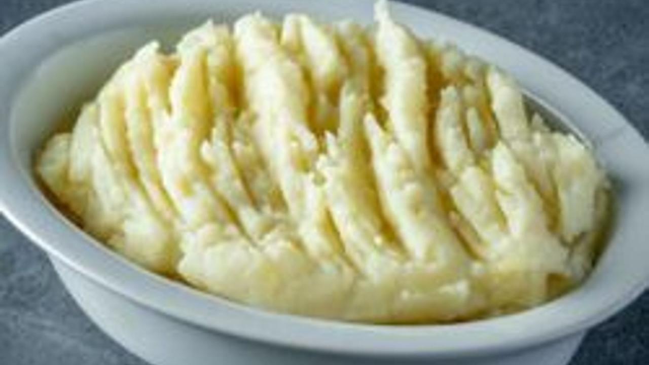 Meal card cover for: Mashed Potatoes