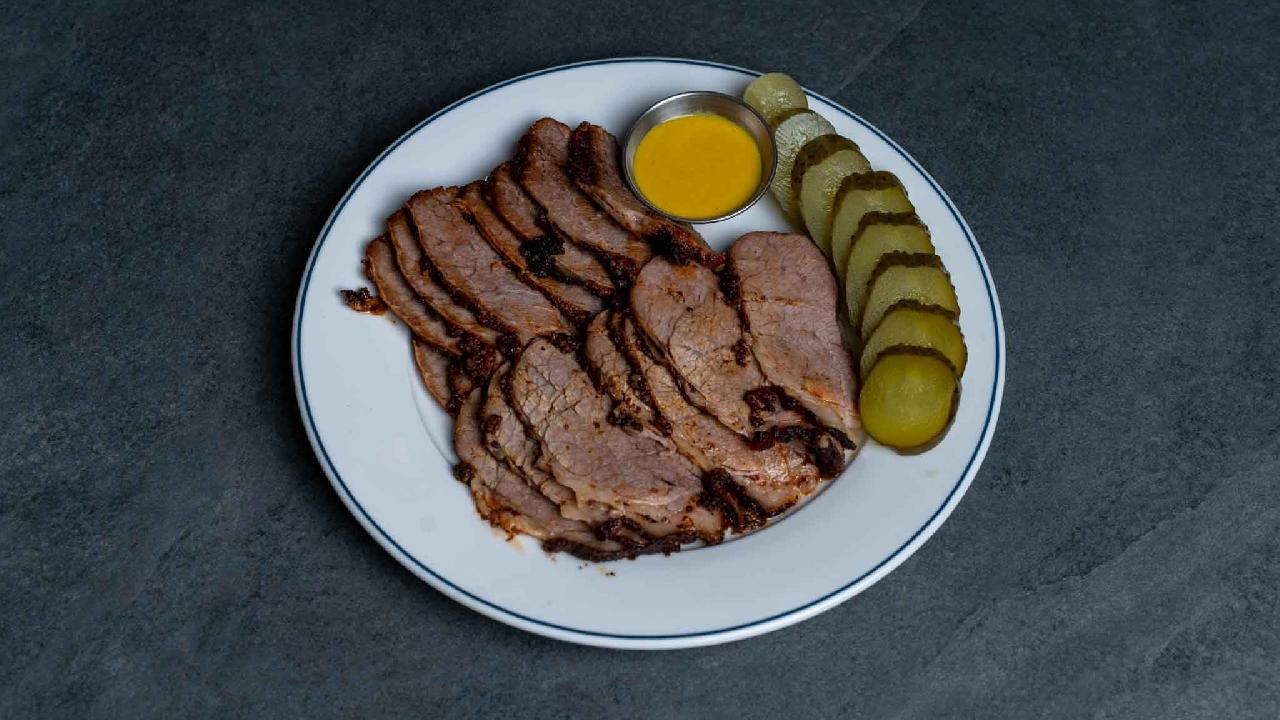 Meal card cover for: PASTRAMI PLATE