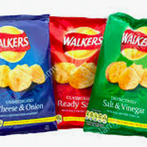 Meal card cover for: Walker Crisps