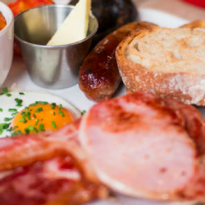 Meal card cover for: Builders Breakfast