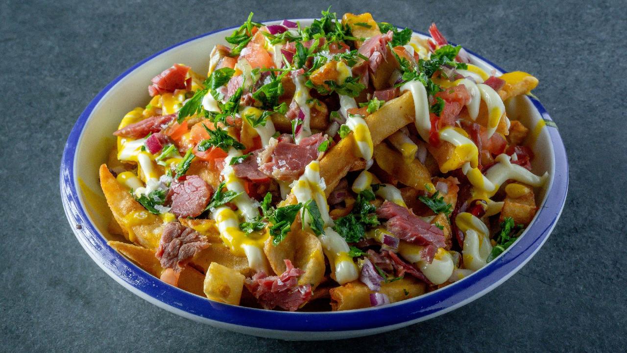 Meal card cover for: CHIPS POUTINE