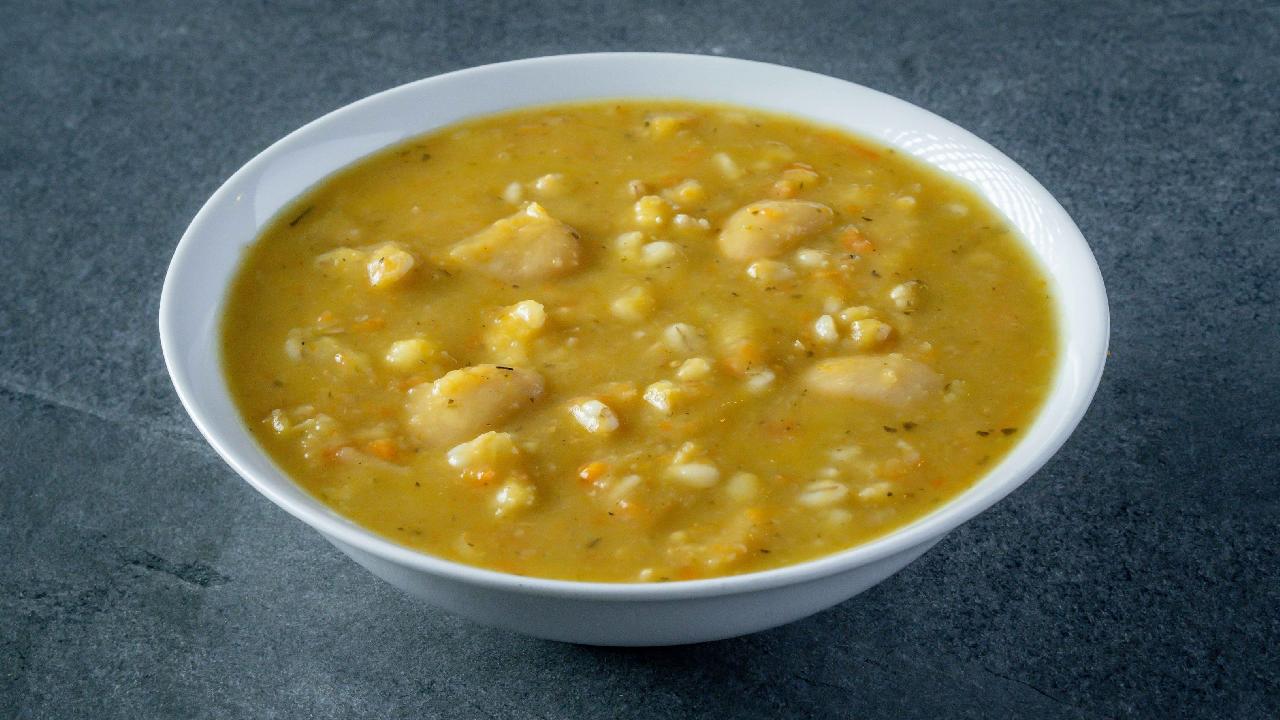 Meal card cover for: Barley Soup