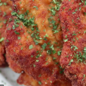Meal card cover for: Chicken Escalope Valdostana