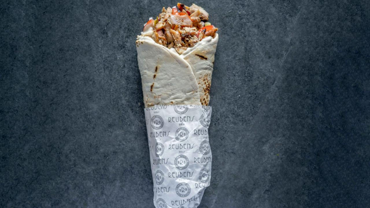 Meal card cover for: LAFFA SHAWARMA