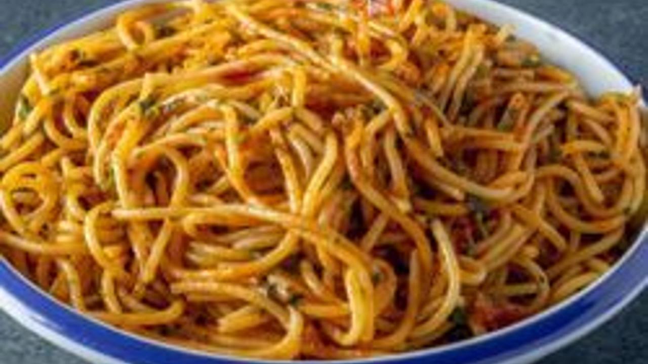 Meal card cover for: SPAGHETTI POMODORO