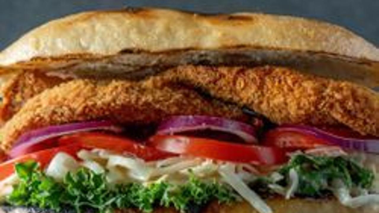 Meal card cover for: SCHNITZEL CIABATTA