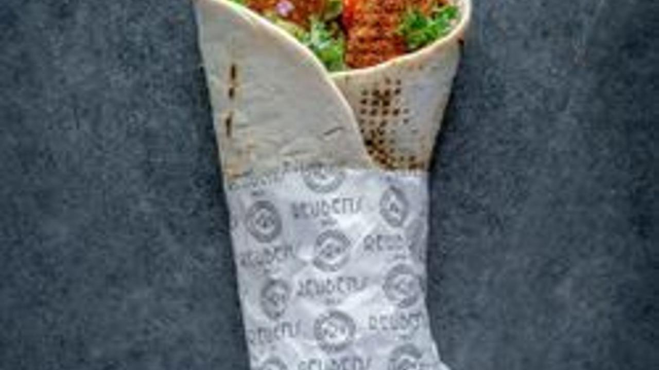 Meal card cover for: Schnitzel Laffa