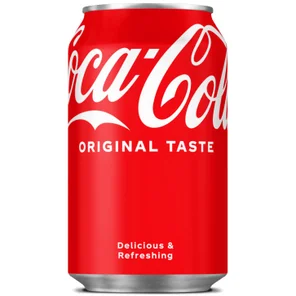Meal card cover for: Coke Can