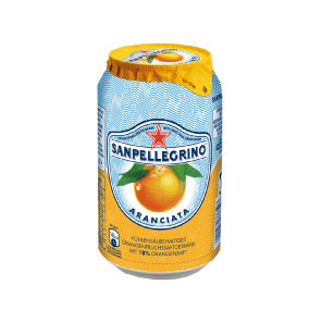 Meal card cover for: San Pellegrino Fizzy Aranciata