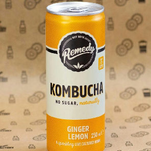 Meal card cover for: Kombucha Ginger lemon