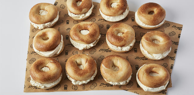 Mini Cream Cheese Platter, Bagel Factory Platters - London Bridge