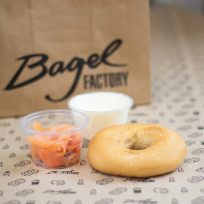 Meal card cover for: Gluten Free The Classic Bagel Box