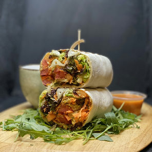 Meal card cover for: Build Your Own Wrap