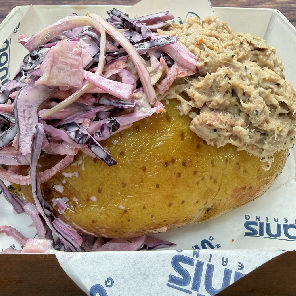 Meal card cover for: Tuna lemon mayo & coleslaw