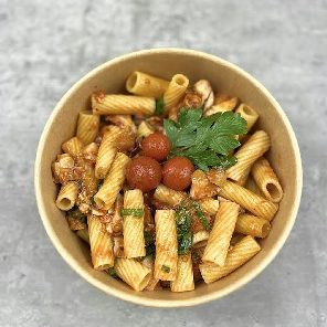 Meal card cover for: Rigatoni Dello Chef