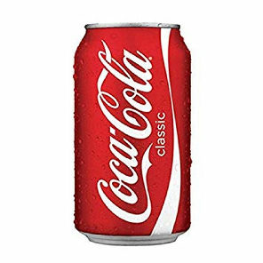 Meal card cover for: Coke (350ml)