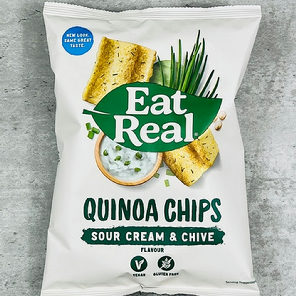 Meal card cover for: Quinoa Chips - Sour Cream & Chive