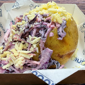 Meal card cover for: Cheese & coleslaw