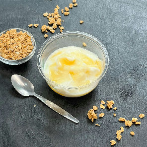 Meal card cover for: Greek yogurt with honey