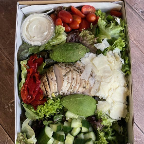 Meal card cover for: Chicken Salad Platter