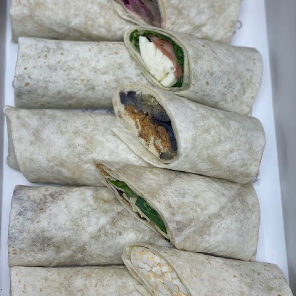 Meal card cover for: Medium Veggies Wrap Platter