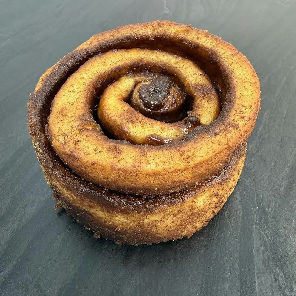 Meal card cover for: Cinnamon Bun