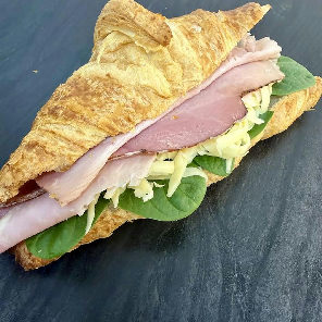 Meal card cover for: Ham & cheese croissant