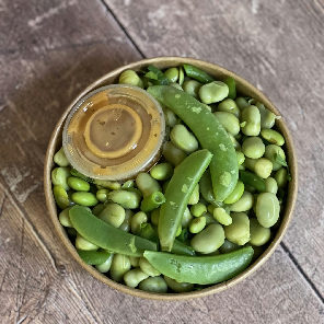Meal card cover for: Green Bean, Broad Bean & Sugar Snap Salad