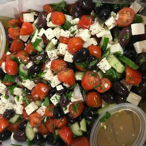 Meal card cover for: Greek Salad Platter