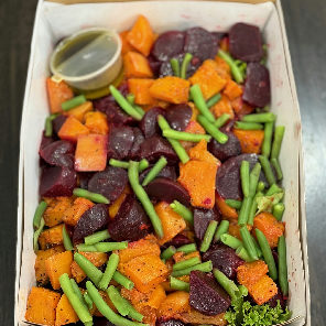 Meal card cover for:  Beetroot & Roast Butternut Squash Salad
