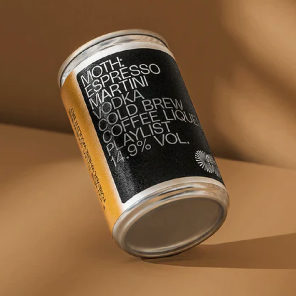 Meal card cover for: Moth: Espresso Martini