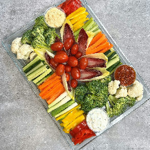Meal card cover for: Crudites Platter