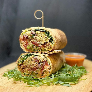 Meal card cover for: Falafel (V)